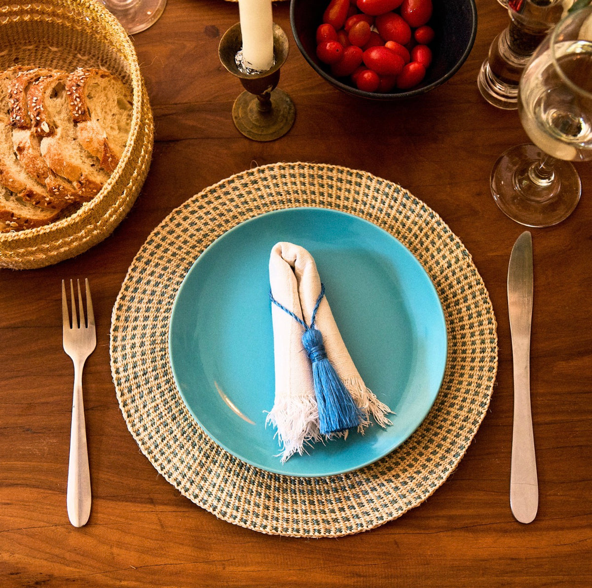 Fineweave Placemat Set of Two - Creative Design