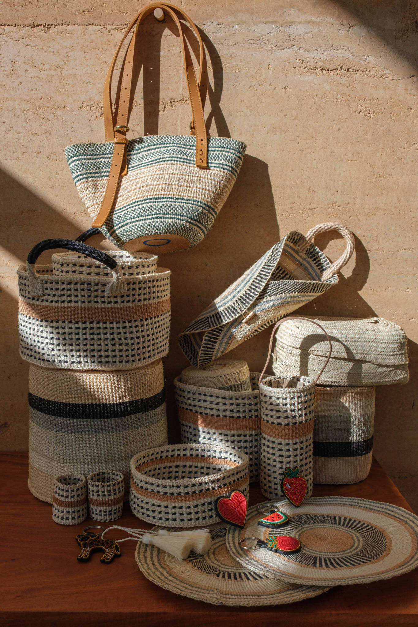 Hadithi x Anchor Handbag - Miniblock