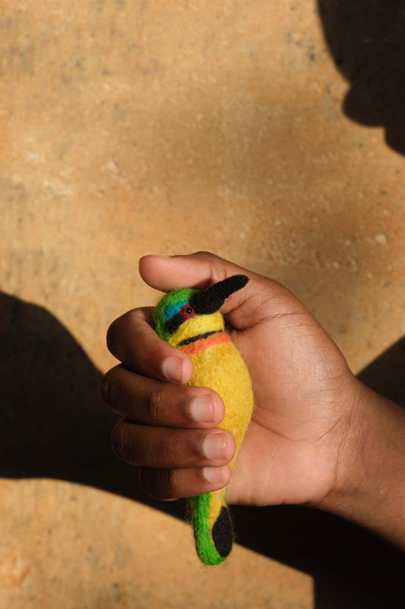 Felted Bird Charms